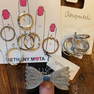 Rings!  Size 7.  Bundle of 3!  Total of 12 rings!